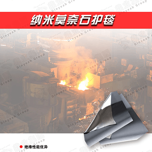 納米莫奈石護(hù)毯——1400°C高溫?zé)o畏！冶金噴濺克星，定制防護(hù)新標(biāo)桿